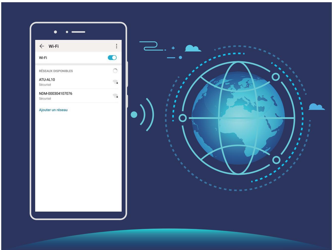 HONOR Smartphone8A2020 - Se connecter au wi-fi - 1