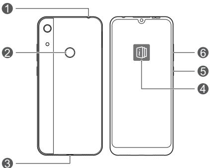 HONOR Smartphone8A2020 - Apprenez le fonctionnement de votre appareil - 1