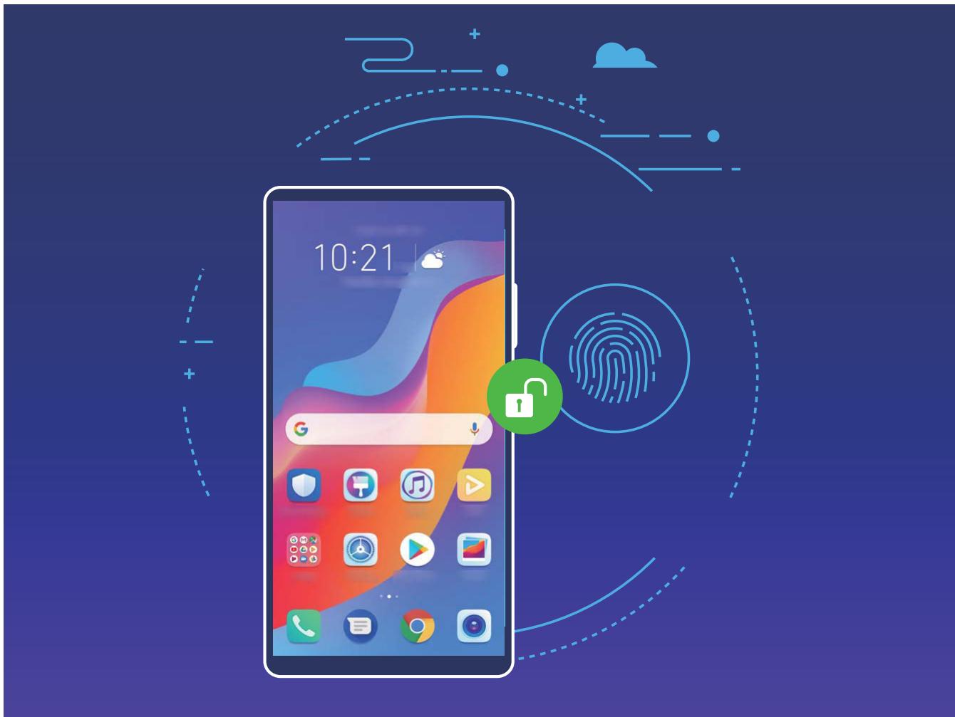 HONOR Smartphone8A2020 - Reconnaissance d'empreinte digitale : profitez d'une navigation plus rapide et d'une sécurité renforcée - 1