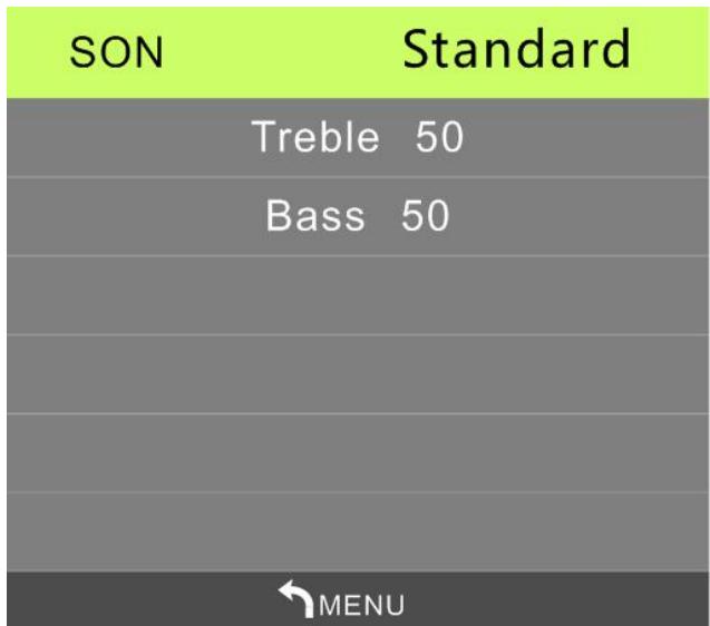 VIVITER O3PLUS NOIR - Régler le son - 2