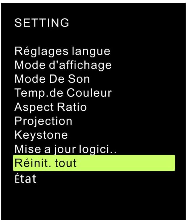 VIVITER O3PLUS NOIR - Régler la réinitialisation - 1