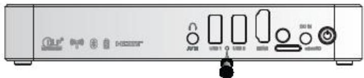 VIVITER O3PLUS NOIR - Mode de fonctionnement de la touche réinitialisation - 1