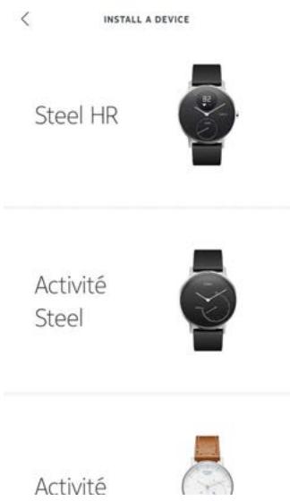 NOKIA STEEL HR BLANCHE - Touchez steel HR. - 1
