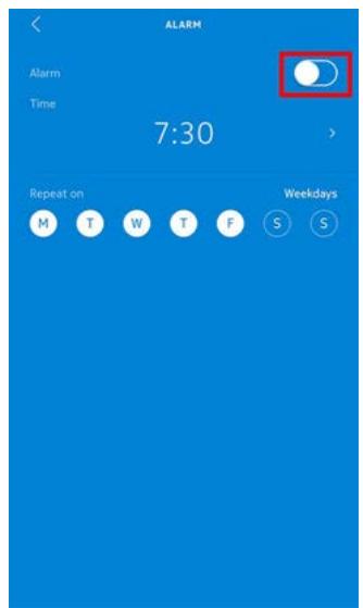 NOKIA STEEL HR BLANCHE - Désactivation d'une alarme - 2