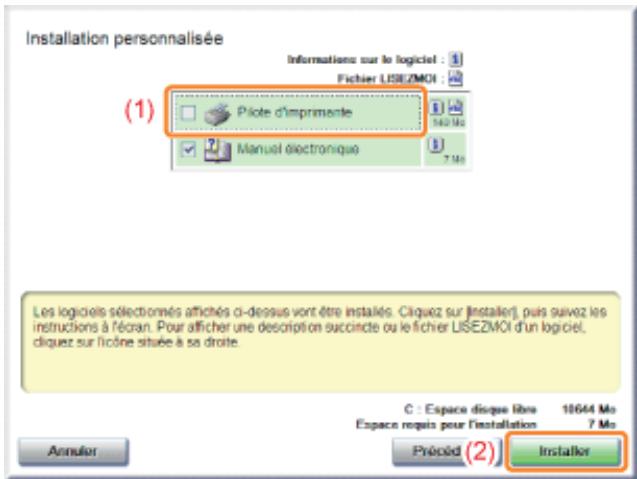 CANON LBP7018C - Activation de la fonction de script - 6