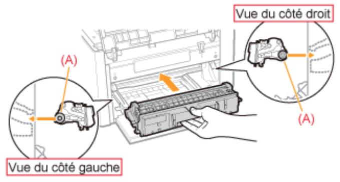 CANON LBP7018C - Installez la cartouche à tambour. - 1
