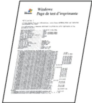 CANON LBP7018C - Pouvez-vous imprimer une page de test sous windows ? - 1
