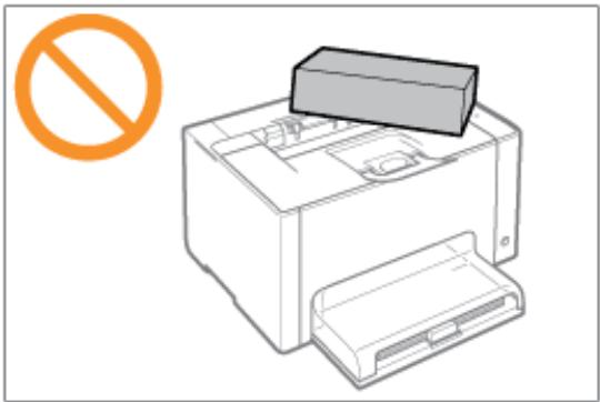 CANON LBP7018C - Précautions à prendre pour la manipulation de l'imprimante - 1