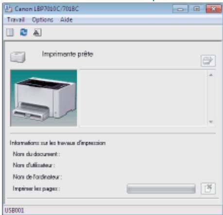 CANON LBP7018C - Si vous ne parvenez pas à annuler un travail - 1