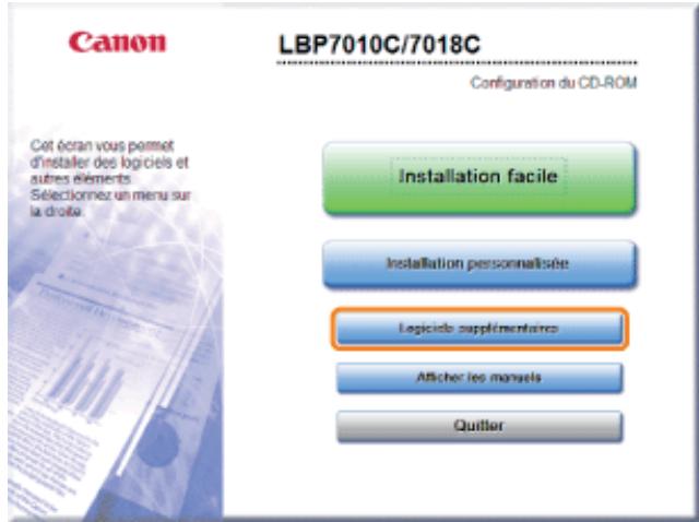 CANON LBP7018C - Précautions lors du partage de l'imprimante - 2