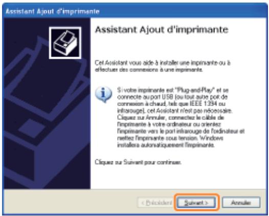 CANON LBP7018C - Windows XP et server 2003 - 3