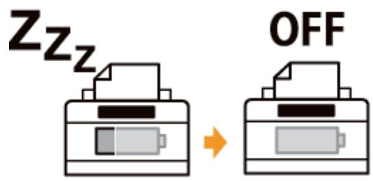 CANON LBP7018C - Arrêt automatique - 1