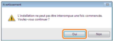 CANON LBP7018C - Cliquez sur [oui] - 1