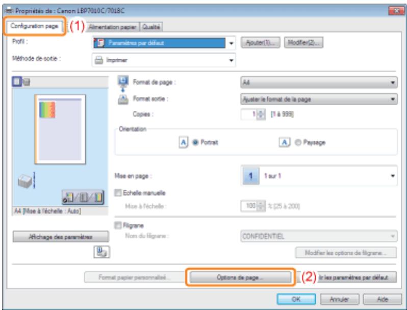 CANON LBP7018C - Suppression d'un filigrane - 5