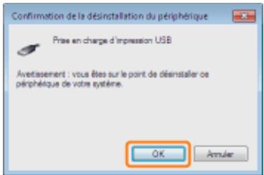 CANON LBP7018C - Cliquez sur [OK]. - 1
