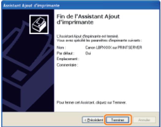 CANON LBP7018C - Saisie directe du chemin réseau - 3