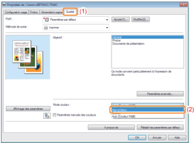 CANON LBP7018C - Cliquez sur [OK]. - 2