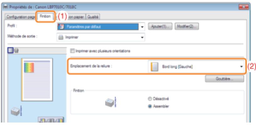 CANON LBP7018C - Cliquez sur [OK]. - 2