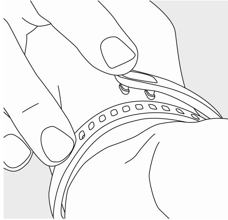 FITBIT CHARGE - Comment porter le charge - 1