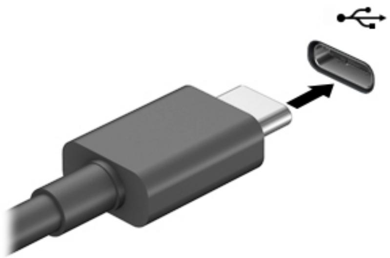 HP NC - Connexion de périphériques sur un port USB type-c (certains produits uniquement) - 2