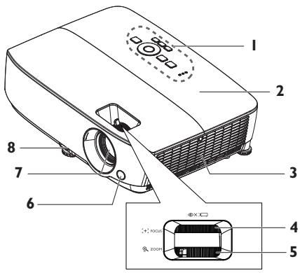 BENQ HCMH5355 - Accessoires disponibles en option - 1