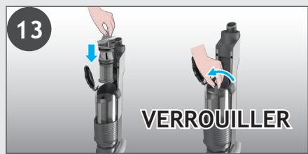 HOOVER HF201H - Nettoyage du filtre et du BAC - 13