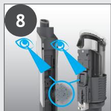 HOOVER HF201H - Nettoyage du filtre et du BAC - 8