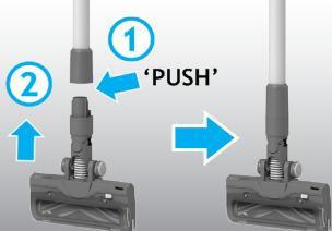 HOOVER HF201H - KONSERWACJA URZADZENIA   5.5 CZYSZCZENIE SSAWKI MINI POWER - 15