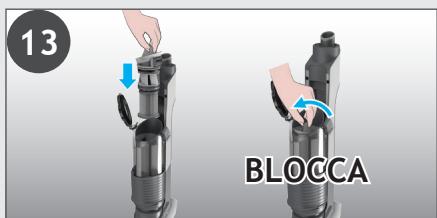 HOOVER HF201H - PULIZIA DEL FILTRO E DEL CONTENITORE RACCOGLIPOLVERE - 13