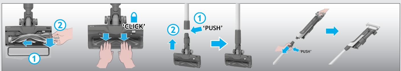HOOVER HF201H - MINI GUC BASTLIGINI TEMIZLEYIN - 13