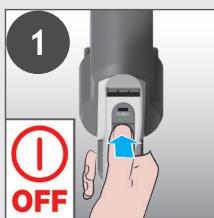 HOOVER HF201H - CLEANING THE FILTER AND THE BIN - 1
