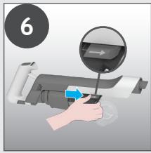 HOOVER HF201H - PULIZIA DEL FILTRO E DEL CONTENITORE RACCOGLIPOLVERE - 6
