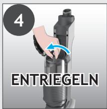 HOOVER HF201H - REINIGUNG DES FILTERS UND DES BEHÄLTERS - 4