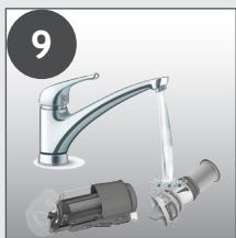 HOOVER HF201H - Nettoyage du filtre et du BAC - 9