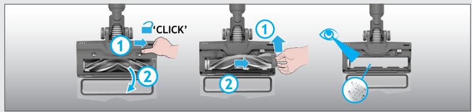 HOOVER HF201H - For a brute produit i handholdt modus: - 38