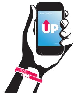 JAWBONE UP BRAC MEDIUM NOIR - Telechargez l'application - 4