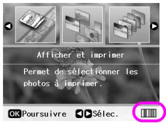 EPSON Stylus Photo R360/390 - Vérification de l'état de la cartouche d'encre - 1