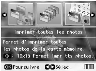 EPSON Stylus Photo R360/390 - Impression de l'ensemble des photos (imprimer toutes les photos) - 1