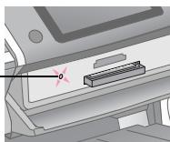 EPSON Stylus Photo R360/390 - Insertion d'une carte mémoire - 1