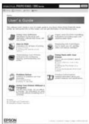 EPSON Stylus Photo R360/390 - Guide d'utilisation - sans l'aide d'un ordinateur - - 1