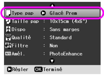 EPSON Stylus Photo R360/390 - Définition des paramètres relatifs au papier et à la disposition - 1
