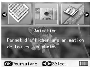 EPSON Stylus Photo R360/390 - Impression de photos lors de l'affichage d'une animation - 1