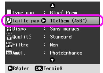 EPSON Stylus Photo R360/390 - Définition des paramètres relatifs au papier et à la disposition - 3