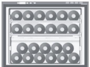 SCHOLTES SP XV 24 INOX - Stockage de bouteilles du type champagne - 1