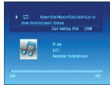 PROLINE MDVD62IP - Menu musique - 2