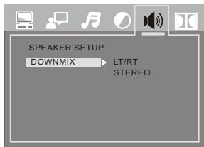 PROLINE MDVD62IP - 5) Configuration des haut-parleurs - 1