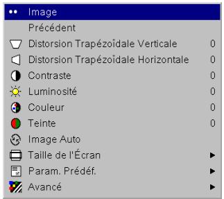 INFOCUS IN35 - Menu image - 1