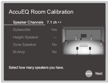 ONKYO TX-RZ50 - Pour refaire la initial setup : - 2