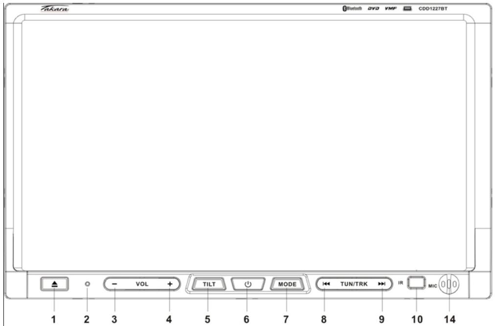 TAKARA CDD 1227 BT - Déinstaller l'unité - 2