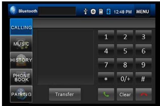 TAKARA CDD 1227 BT - Fonctionnement de l'appel bluetooth - 1